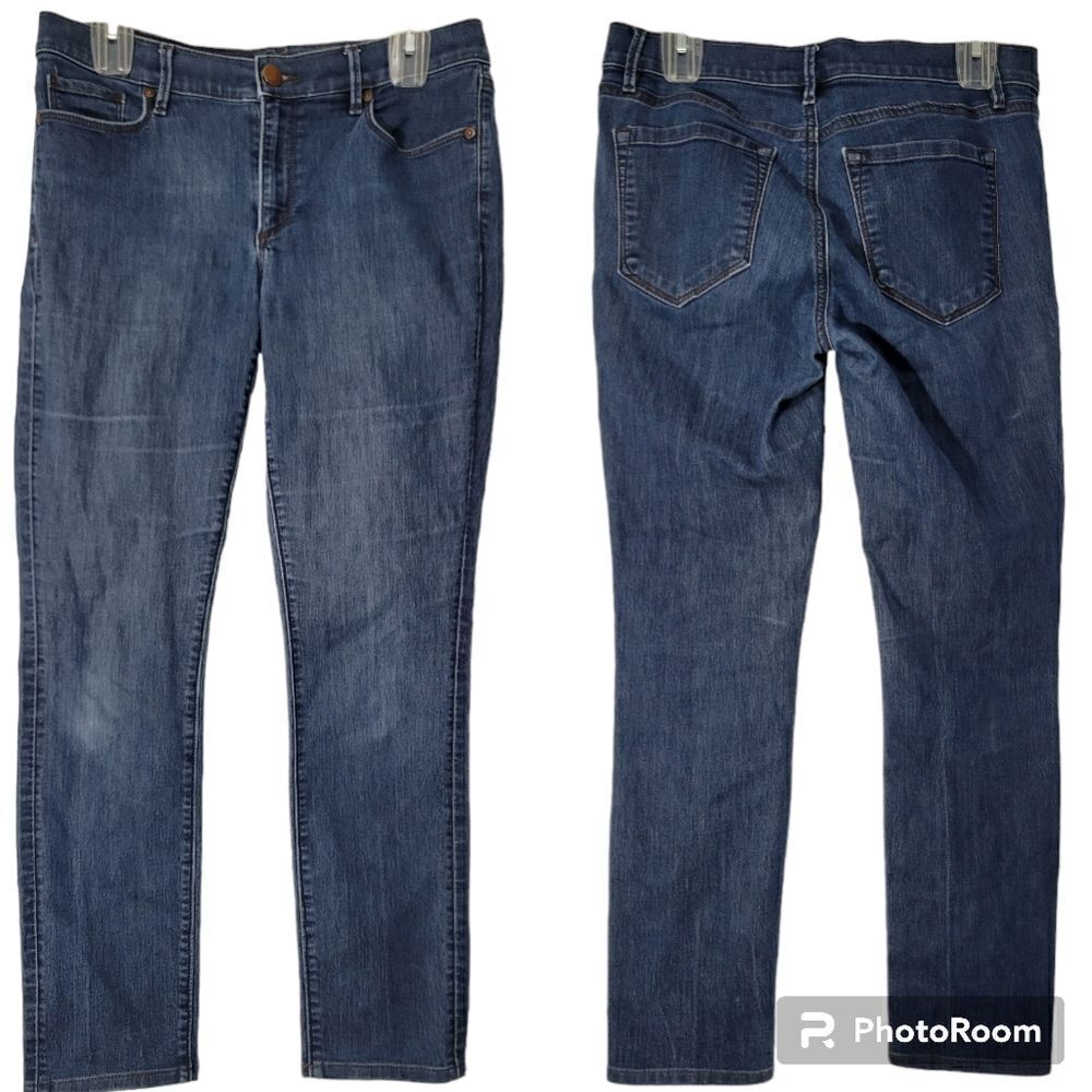 Loft modern skinny ankle jeans